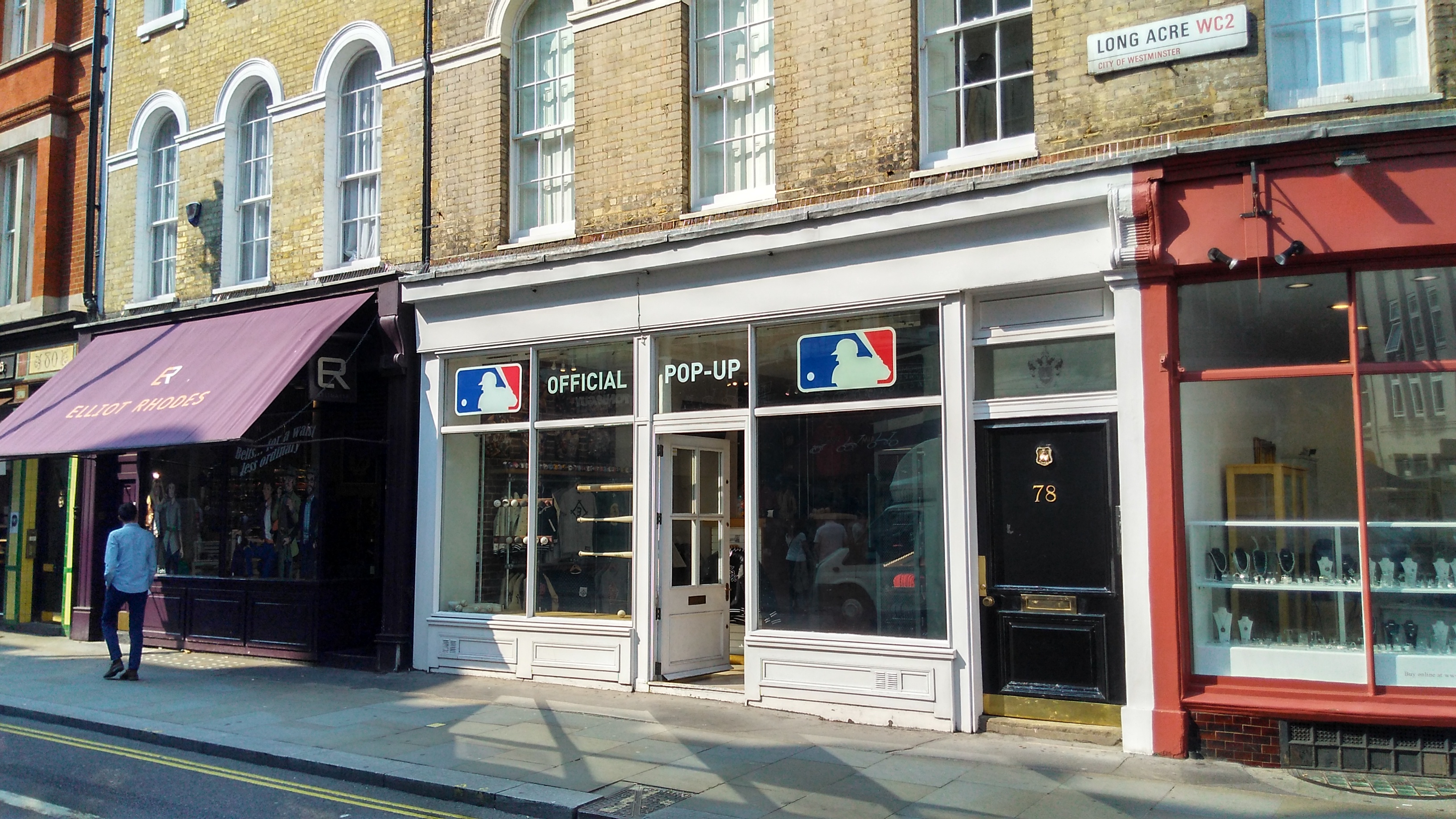 Taking a look at the new MLB pop-up store in London Wait until next year